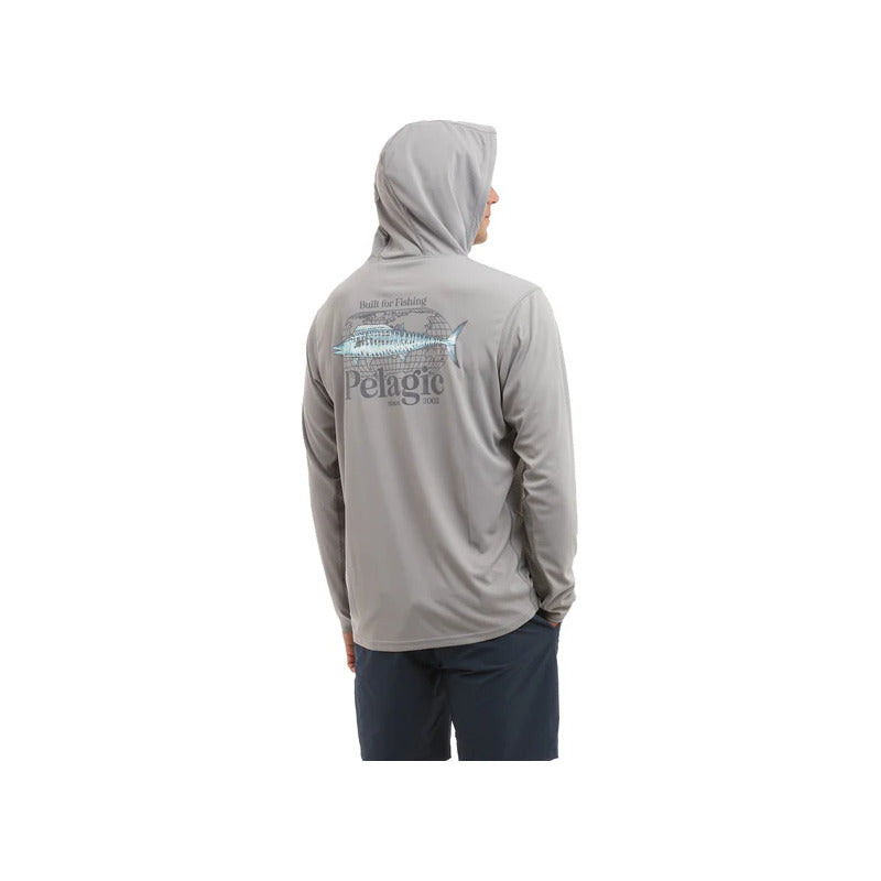 Playera Pelagic Vaportek Hooded