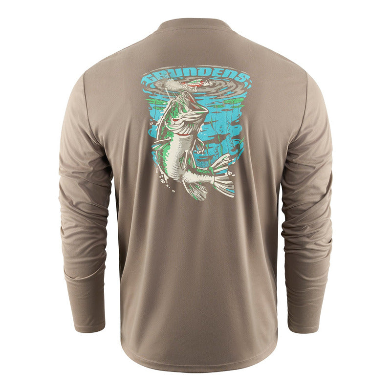 Playera Grundens Bass Popper Tech