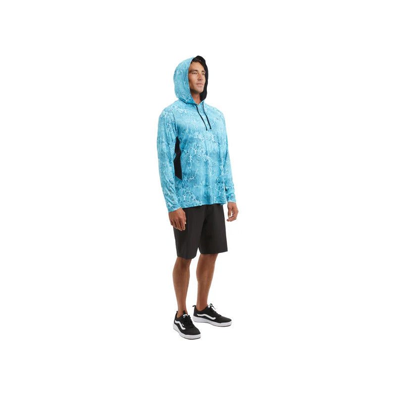 Playera Pelagic Vaportek Hooded