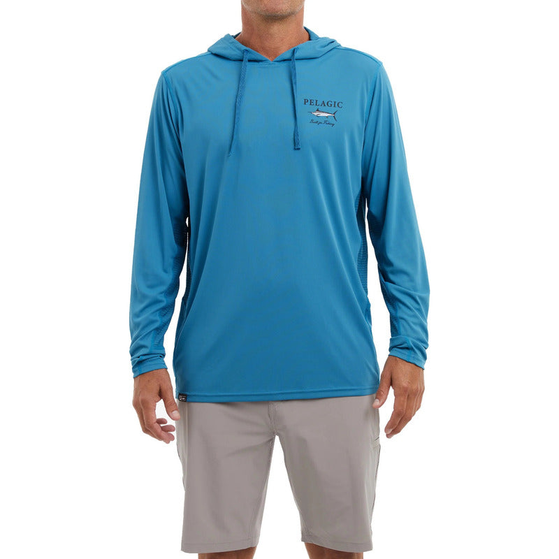 Playera Pelagic Vaportek Hooded