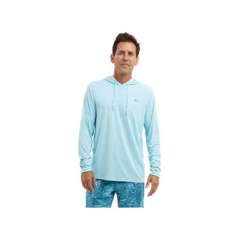 Playera Pelagic Vaportek Hooded