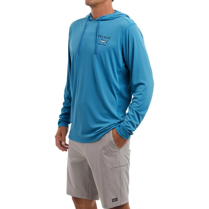 Playera Pelagic Vaportek Hooded
