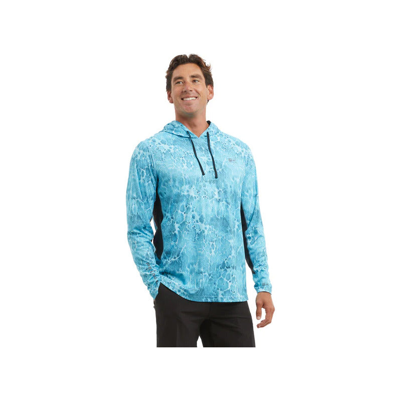 Playera Pelagic Vaportek Hooded