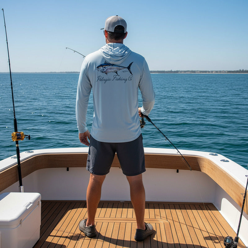 Playera Pelagic Aquatek Hooded