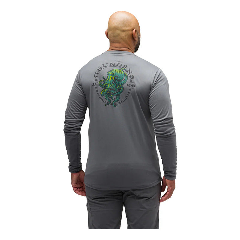 Playera Grundens Kracken Tech