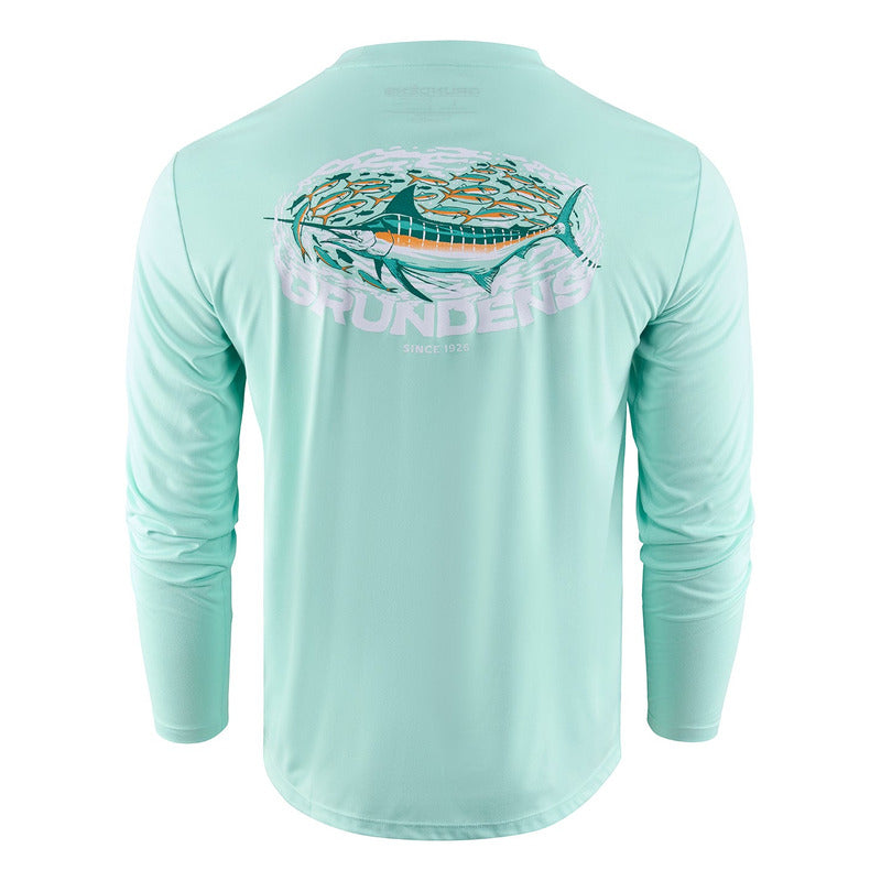 Playera Grundens Marlin Magic Tech