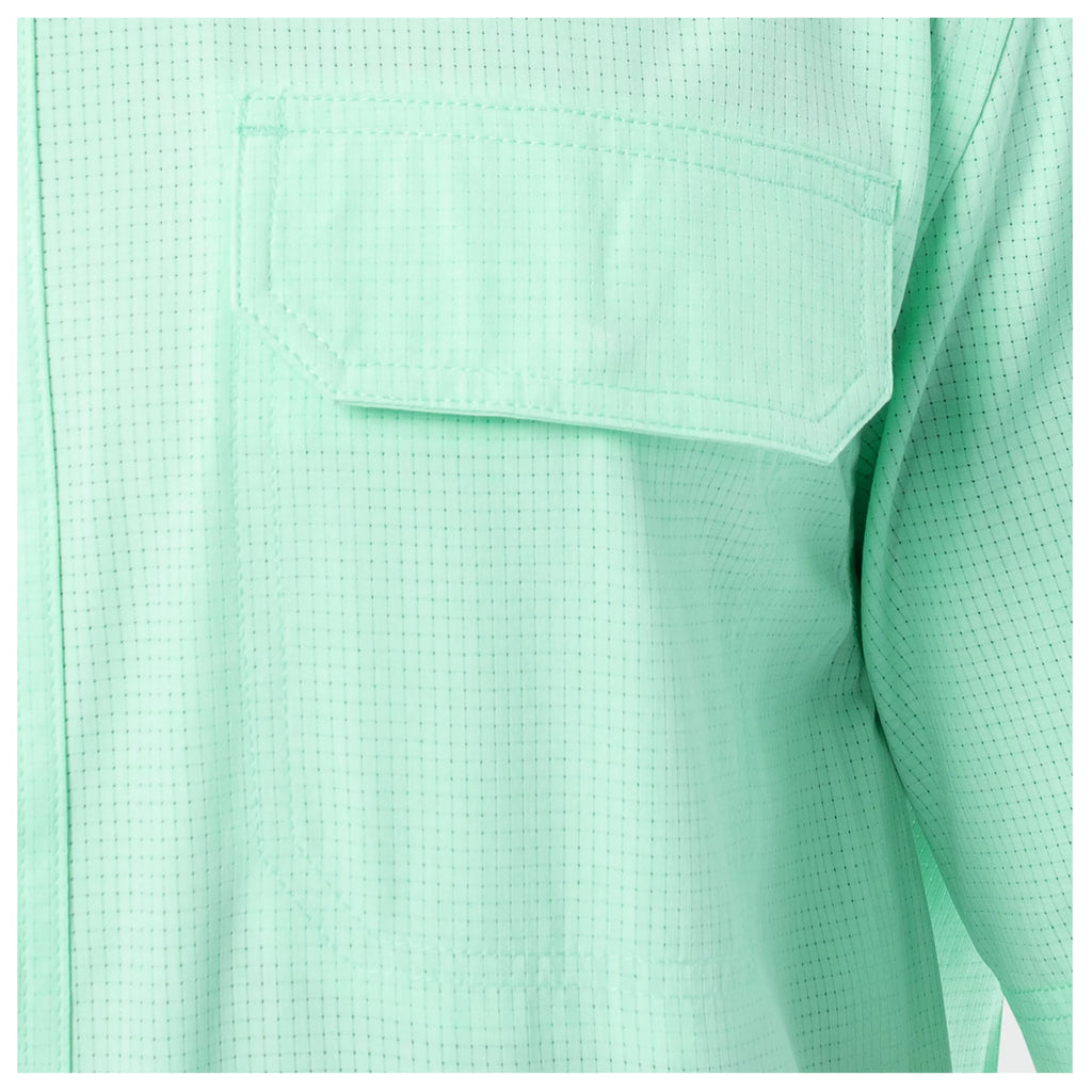 Camisa Guy Harvey Eco Angler Manga Corta Performance Fishing Shirt