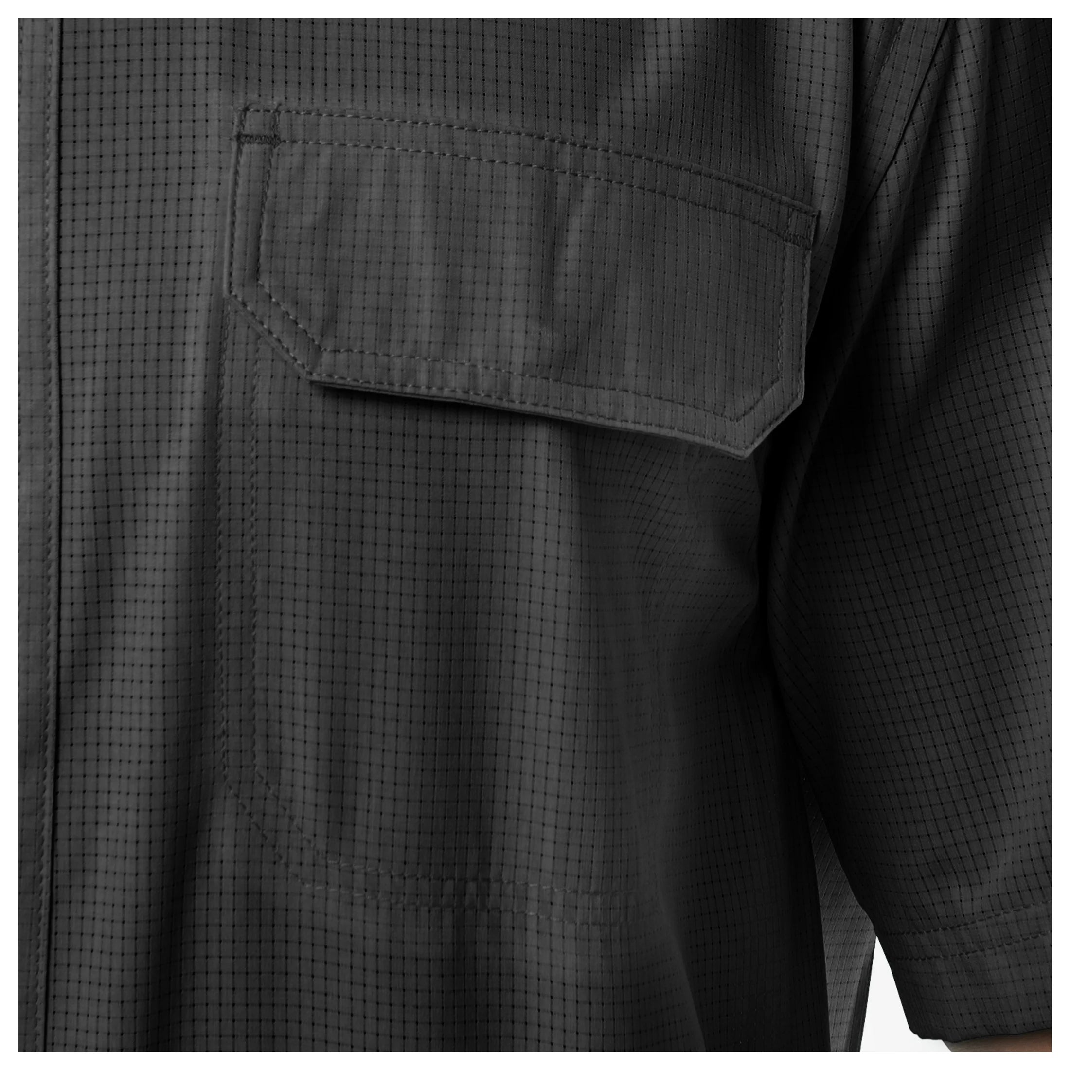 Camisa Guy Harvey Eco Angler Manga Corta Performance Fishing Shirt