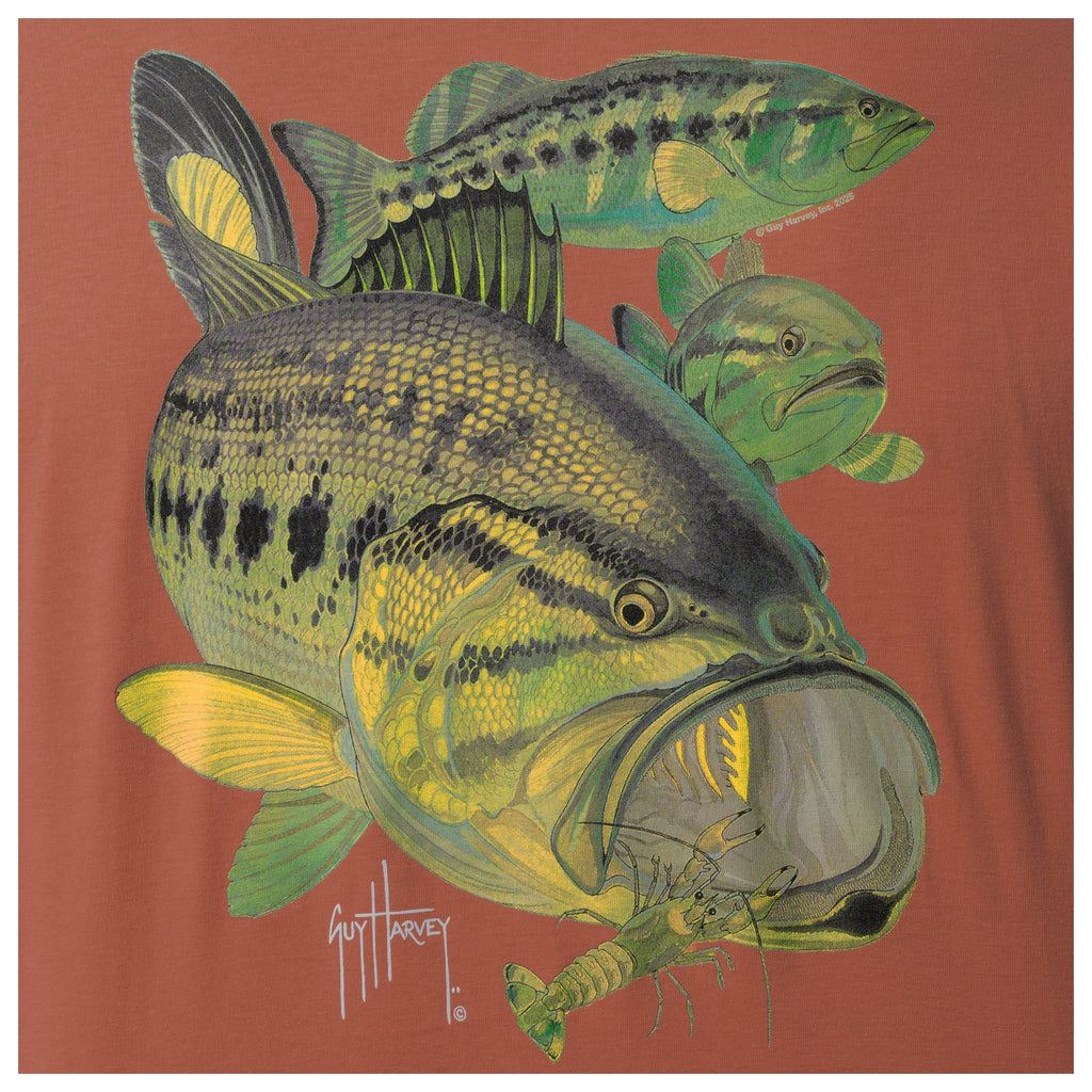 Playera Guy Harvey Largemouth