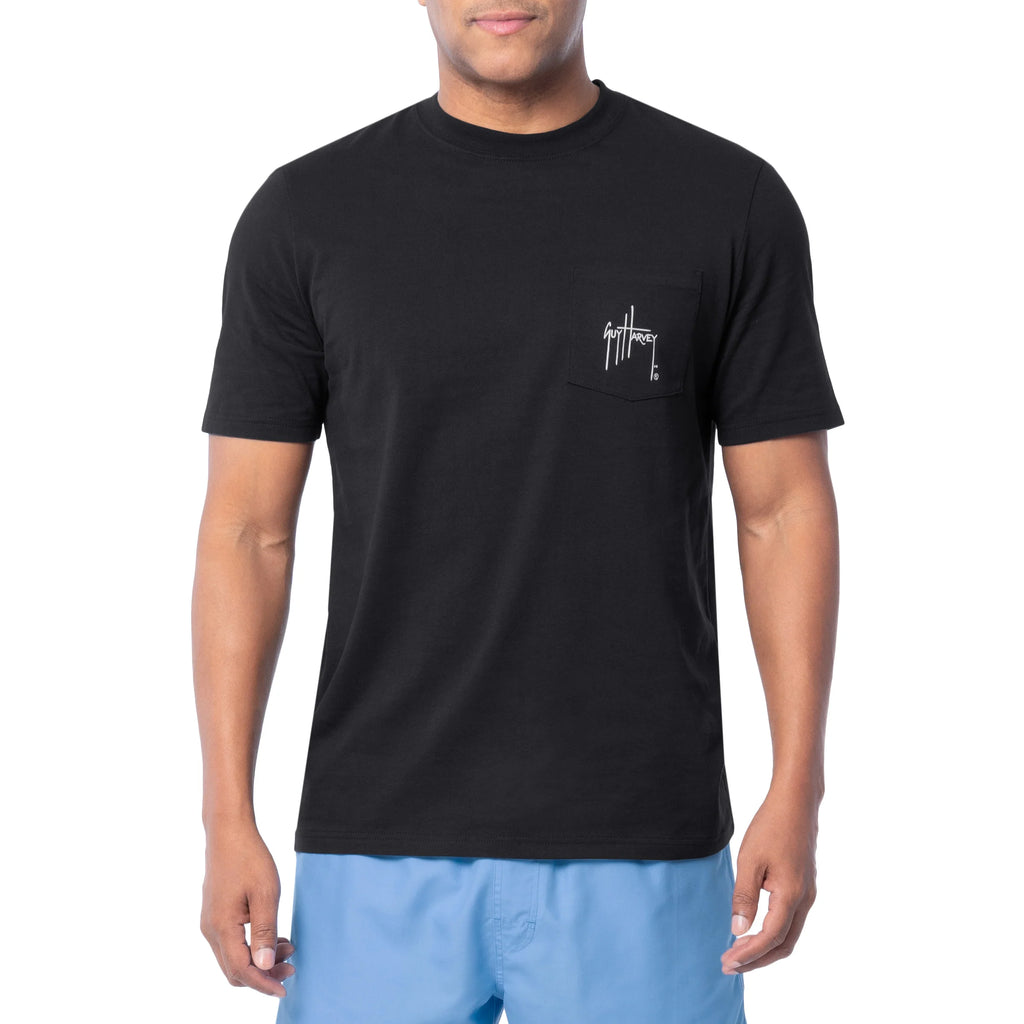 Playera Guy Harvey white Night
