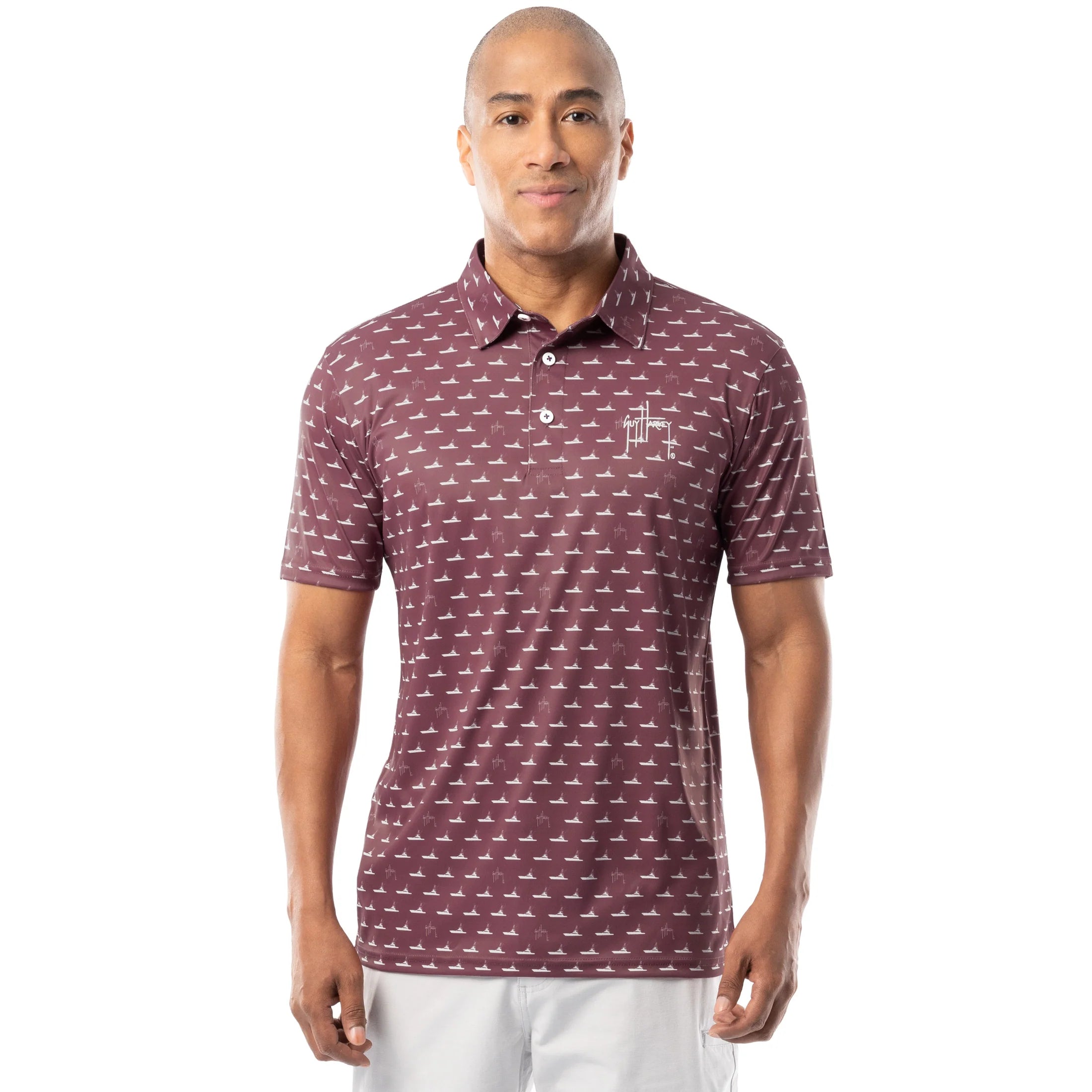 Camisa Guy Harvey Performance Polo