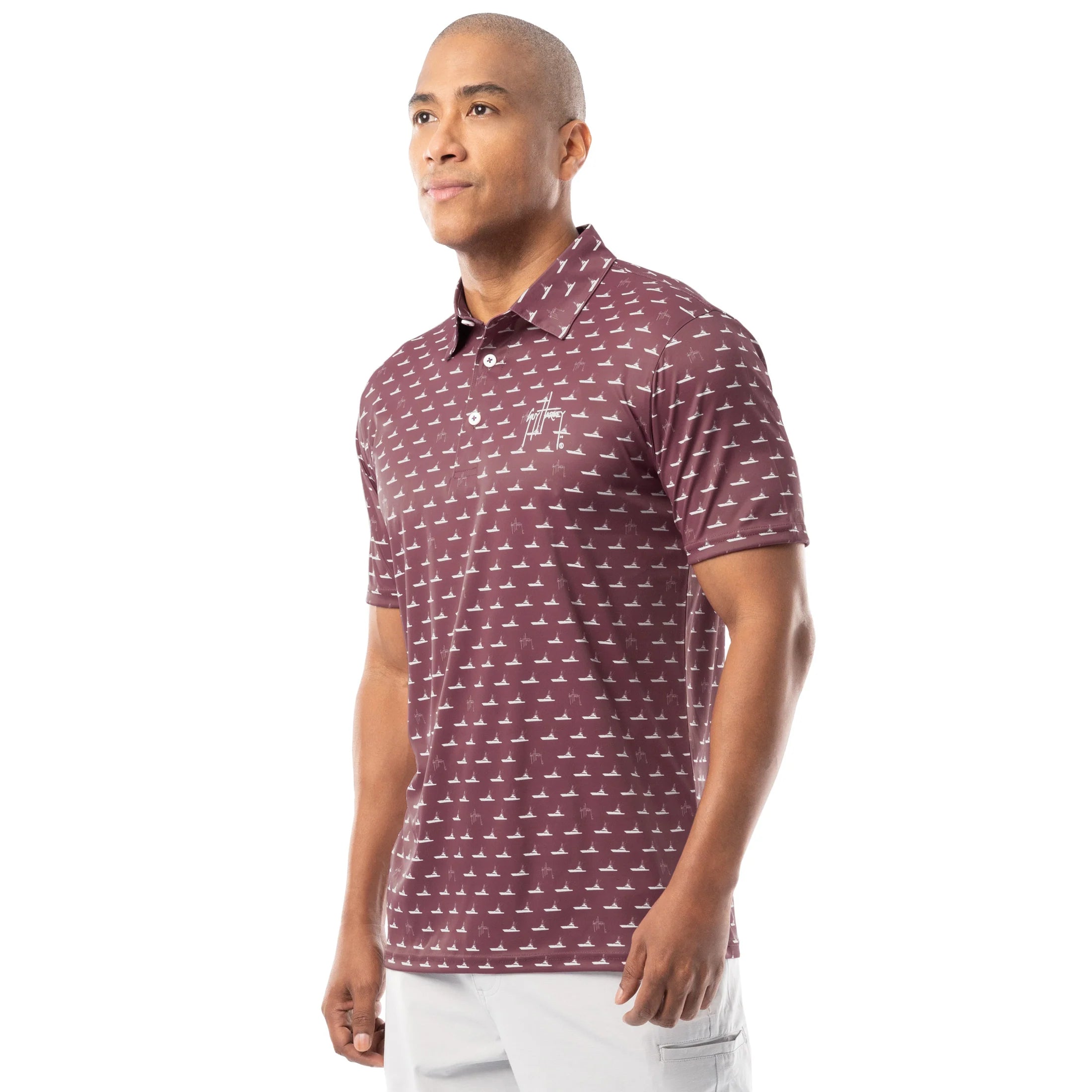 Camisa Guy Harvey Performance Polo