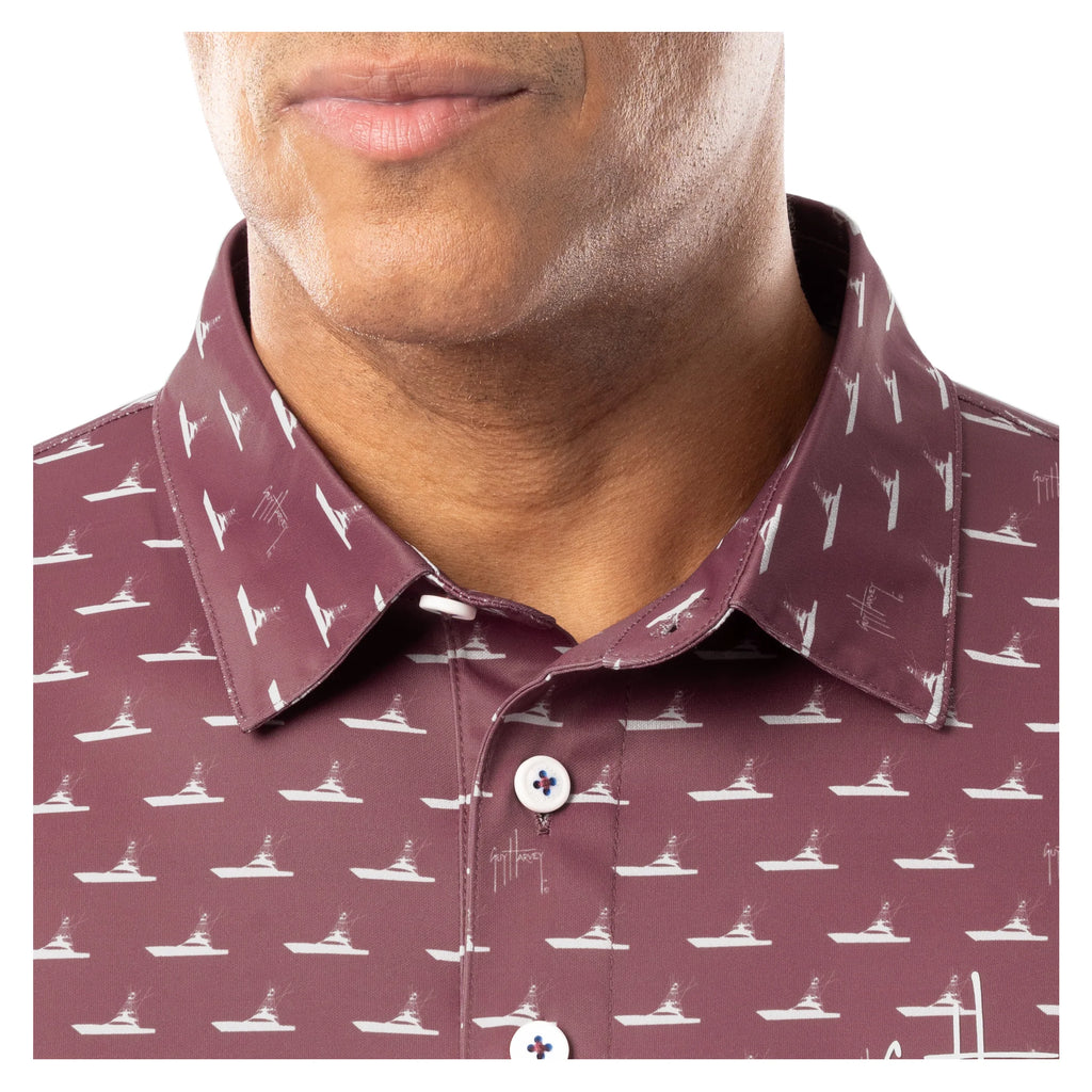 Camisa Guy Harvey Performance Polo