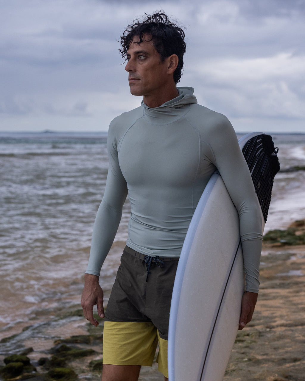 Rashguard Outerknown Apex Hooded Kelly Slater Signature Collection