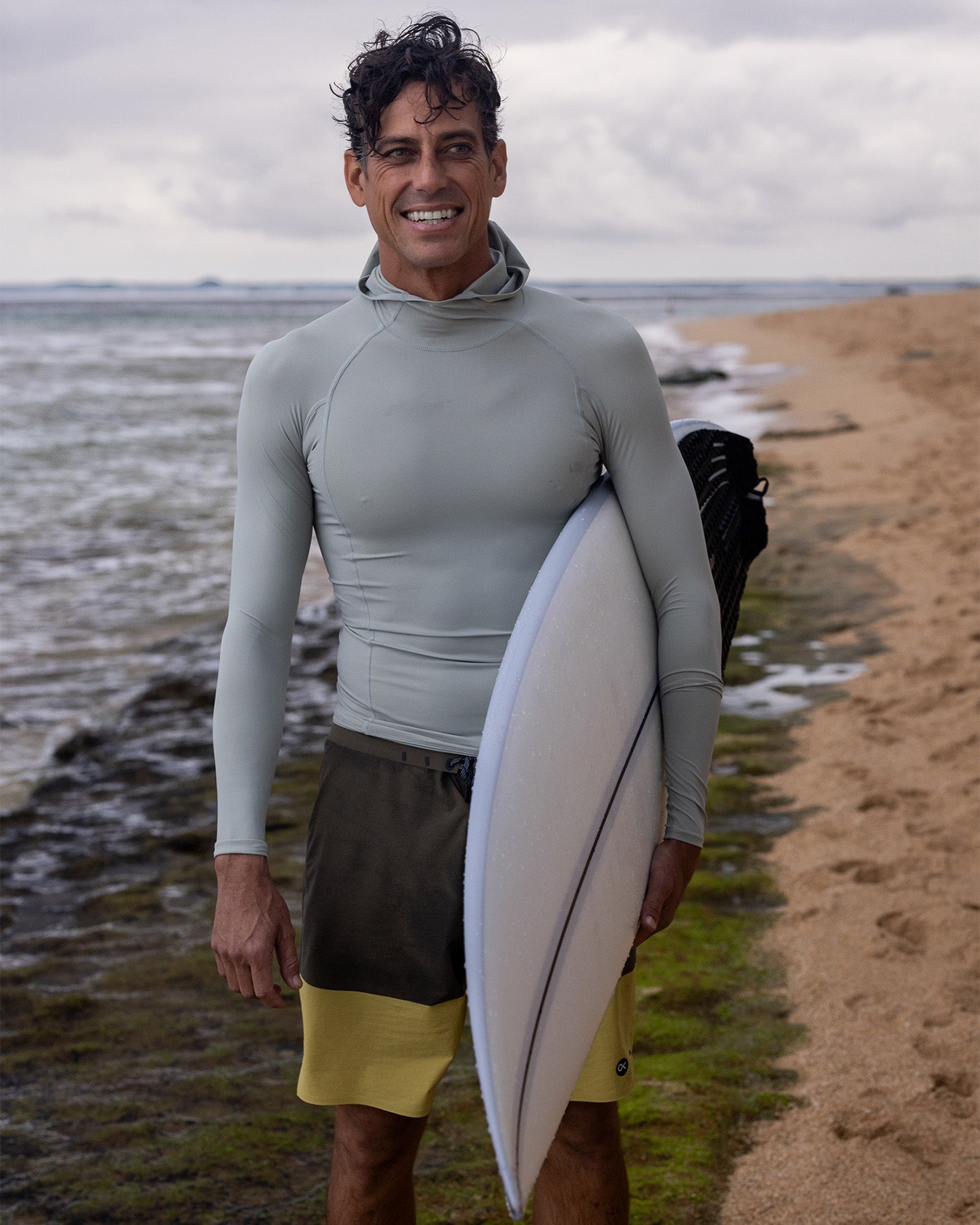 Rashguard Outerknown Apex Hooded Kelly Slater Signature Collection
