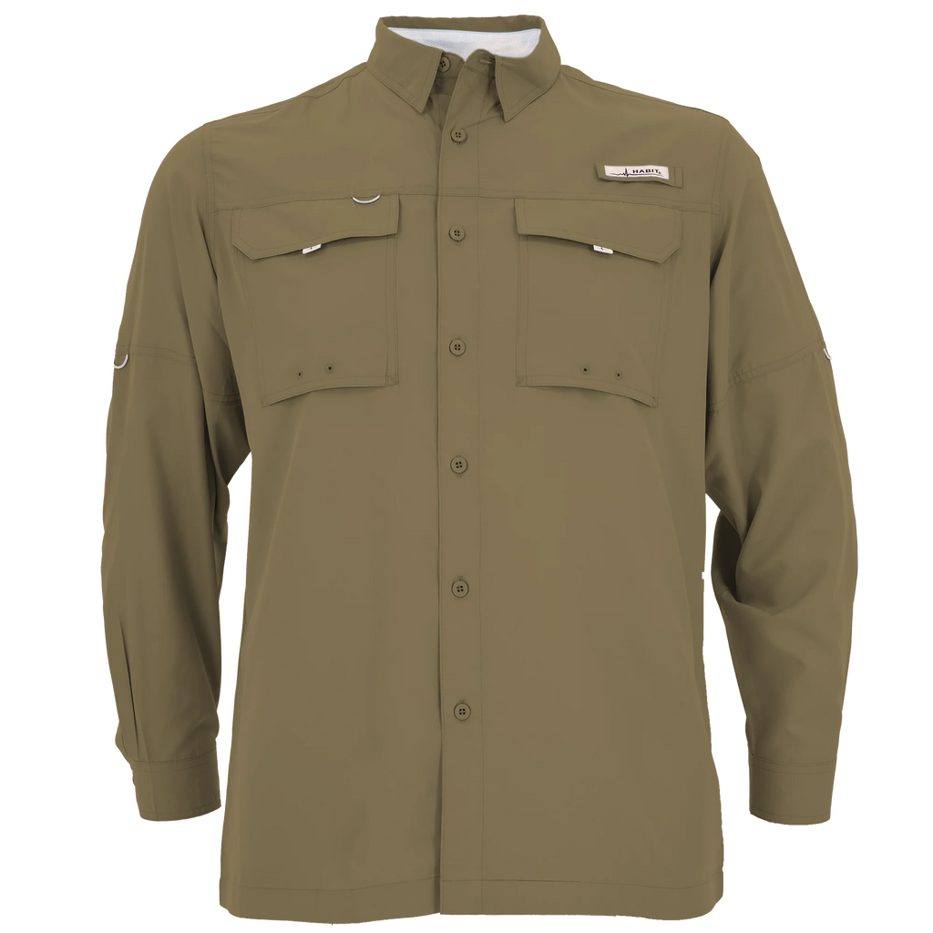 Camisa Habit Flushing Bay manga larga