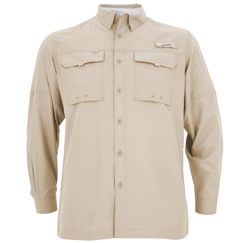Camisa Habit Flushing Bay manga larga