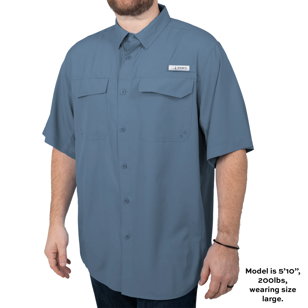 Camisa Habit Trapper Cabin manga corta