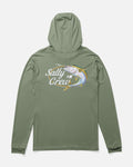 Playera Salty Crew Yellow Tailed