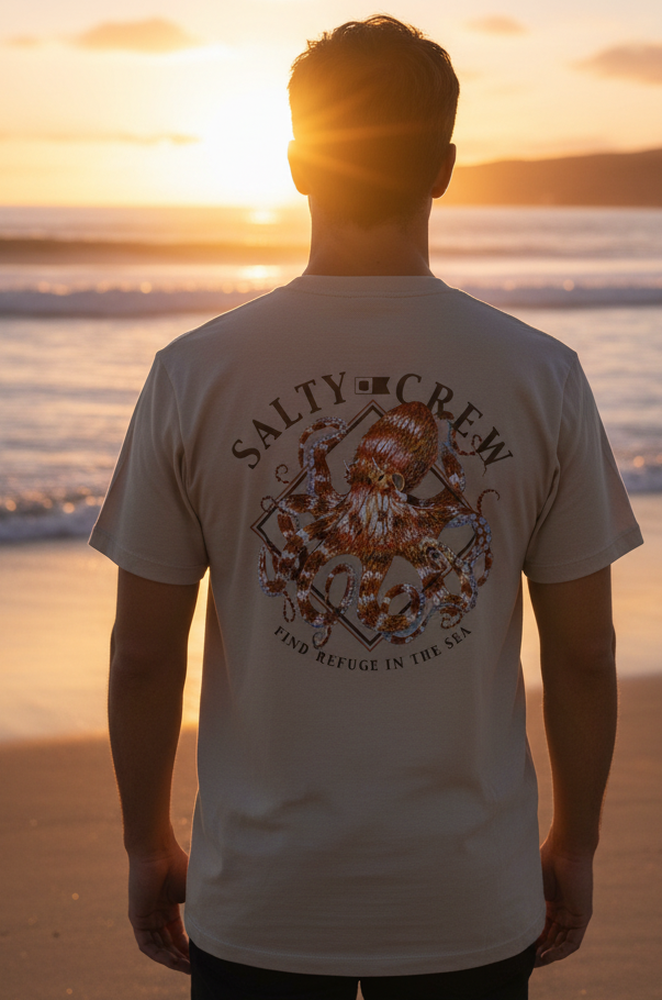 Playera Salty Crew Octopod